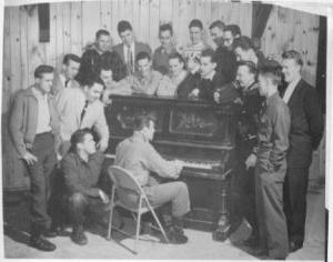 Student veterans in 1954